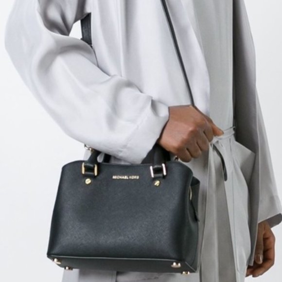 Michael Kors - Svannah Small Satchel Crossbody Bag - Picture 1 of 7